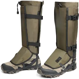 Snake Gaiters, Waterproof Snake Guard Chaps, Snake Bite Protection for Lower Legs, Adjustable Snake Proof Gaiters for Hunting/Outdoor Working, Fit for Men & Women