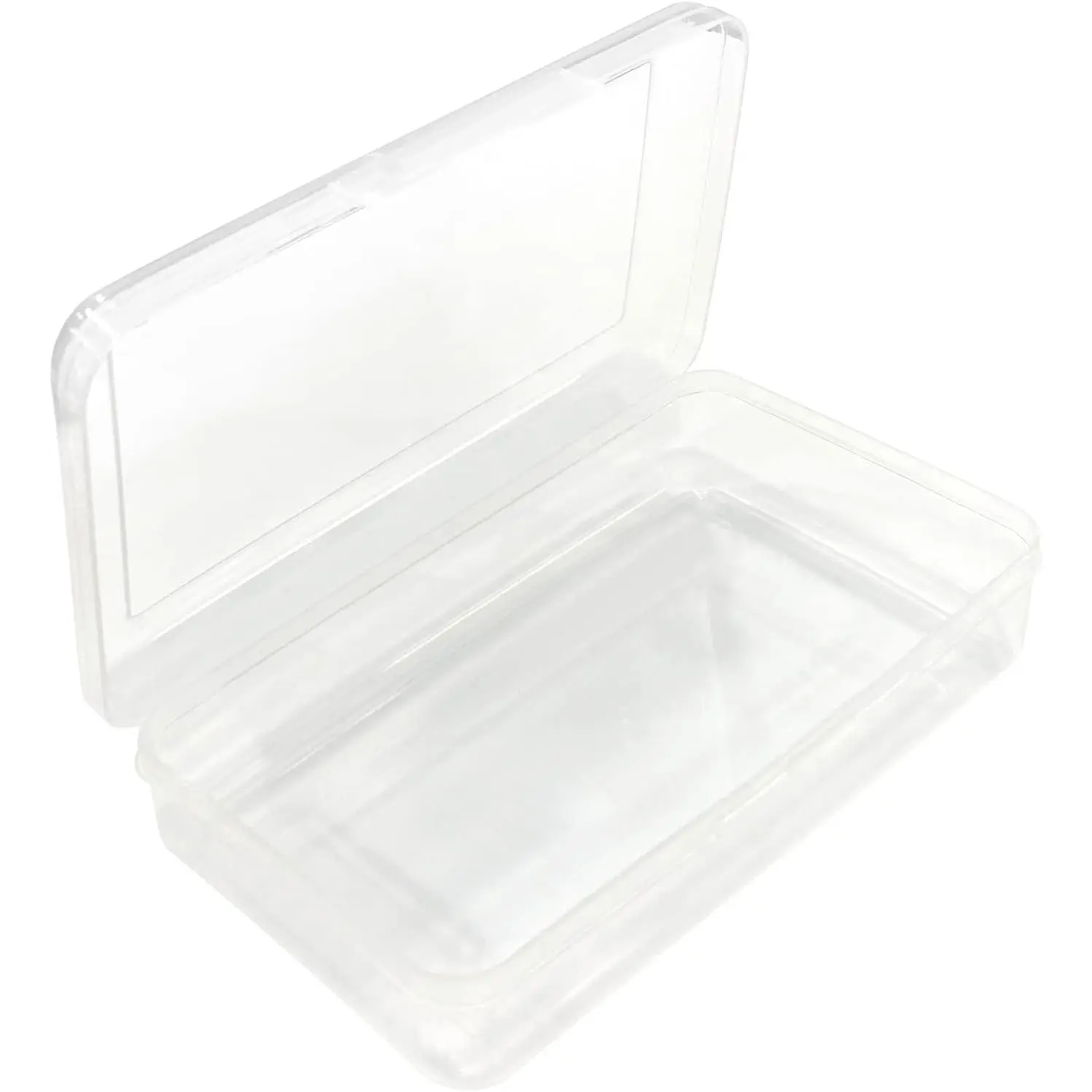 Large Capacity Clear Pencil Case, Plastic Pencil Boxes Stackable Design,  Boxes for  Boys School Classroom,1 Pack