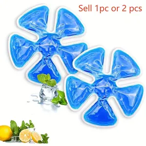 Reusable Helmet and Hat Cooling Gel Pack, Gel Cooling Pad Adult PVC Ice Bag, Hat Ice Pack, Reusable Cap Cooling Insert, Ice Packs Reusable - Portable Brain Cooling Pad for Heat Relief Accessories, Durable Plastic Suitable for Sports & Outdoor Activities