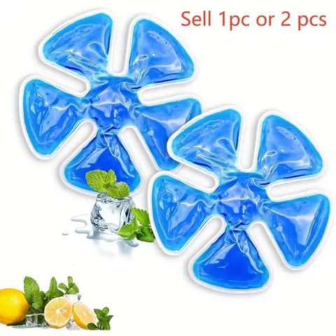 Helmet & Hat Cooling Gel Pack, Head Cooling Ice Pad for Adult, Reusable Cap Cooling Inser, Portable Cap Ice Pack for Heat Relief, Portable PVC Cooling Pad for Sports & Outdoor Activities, Ice Packs Reusable
