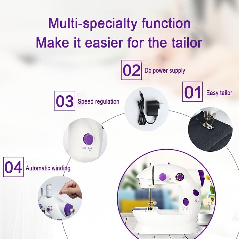 Sewing Machine, Mini Full-automatic Multifunctional Sewing Machine for Home Use, Mini Desktop Electric Sewing Machine for Eating Thick Clothes for Home Use