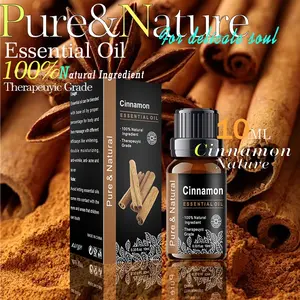 10ML Cinnamon Scented Water Soluble Essential Oil, Ideal for Reed Diffusers, Humidifiers, Long-Lasting Fragrance, Home Office Bathroom Use