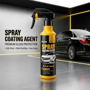 Spray coating agent；NUAN nano car coating sprayNano Car Coating Spray – Fast, durable, hydrophobic, shields paint, prevents fading, perfect for everyday car maintenance.-MY0522