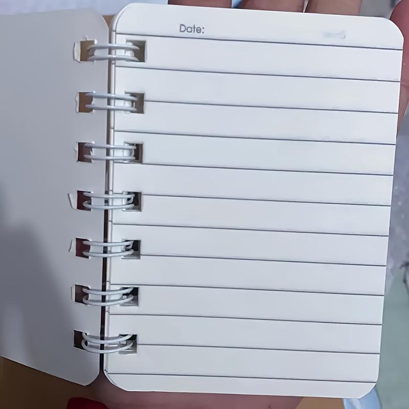 4 Pcs Cute Duck Design Mini Notebooks - Durable Sturdy Paper, easy to carry, perfect for taking notes anytime, anywhere, measures 3.22 inches x 4.13 inches, with fun illustrations, perfect for recording ideas