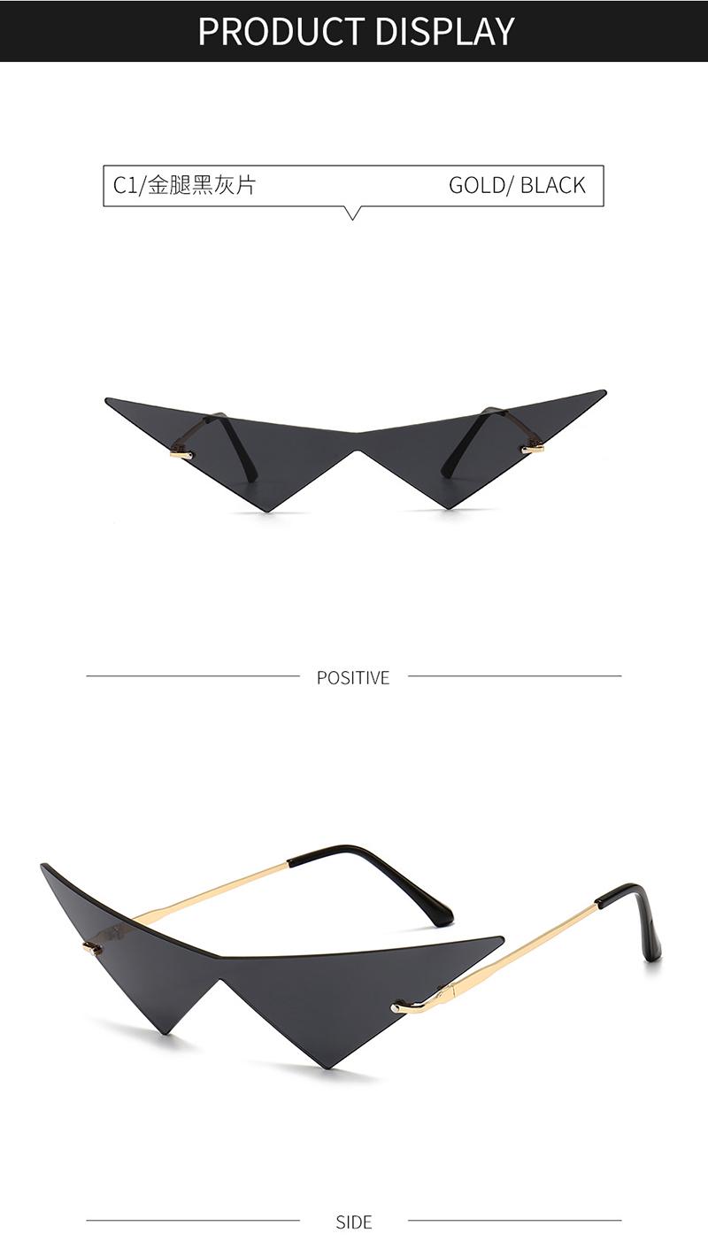 Anime Kamina Glasses Gothic Punk Cosplay Costume Sunglasses Accessories Eyewear Props