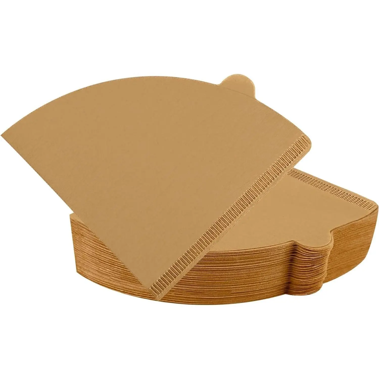V60 Coffee Filters, Cone Coffee Filters #2, Natural Unbleached Pour Over Coffee Filter Compatible with V60 Dripper and Coffee Maker, 1-4 Cup (Size 02, 100Count)