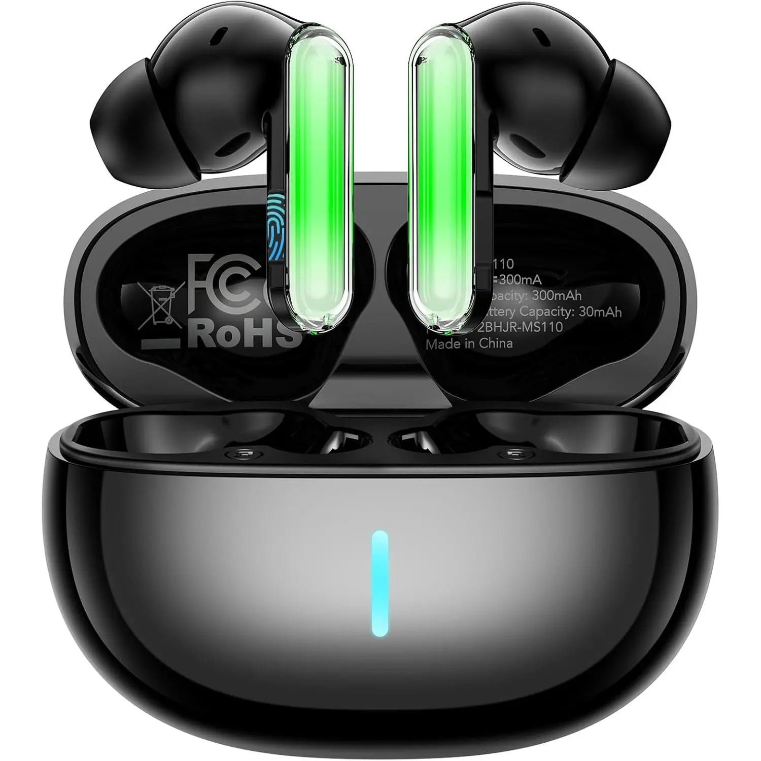 Wireless Ear Buds,40h Playtime Earbuds with Ai Translation Earbuds Real Time, 6.0 Bluetooth Earbuds,IPX5 Waterproof & Active Noise Cancelling Earphones for Phones/Meeting/Travel/Learning /Sports