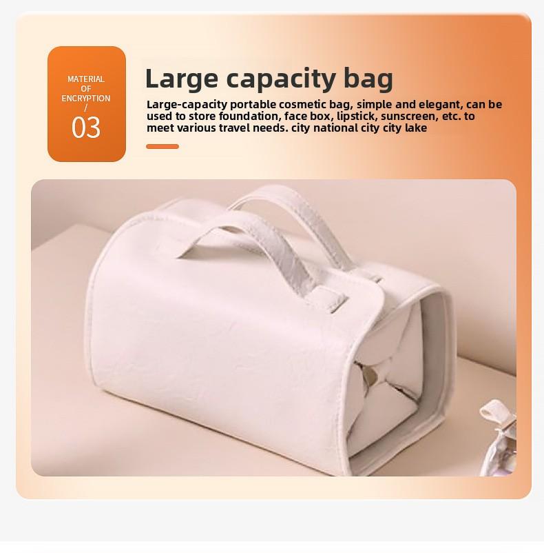 New Foldable Detachable Makeup Bag 4 in 1 Large Capacity Travel Organizer for Women Portable Tote for Outdoors