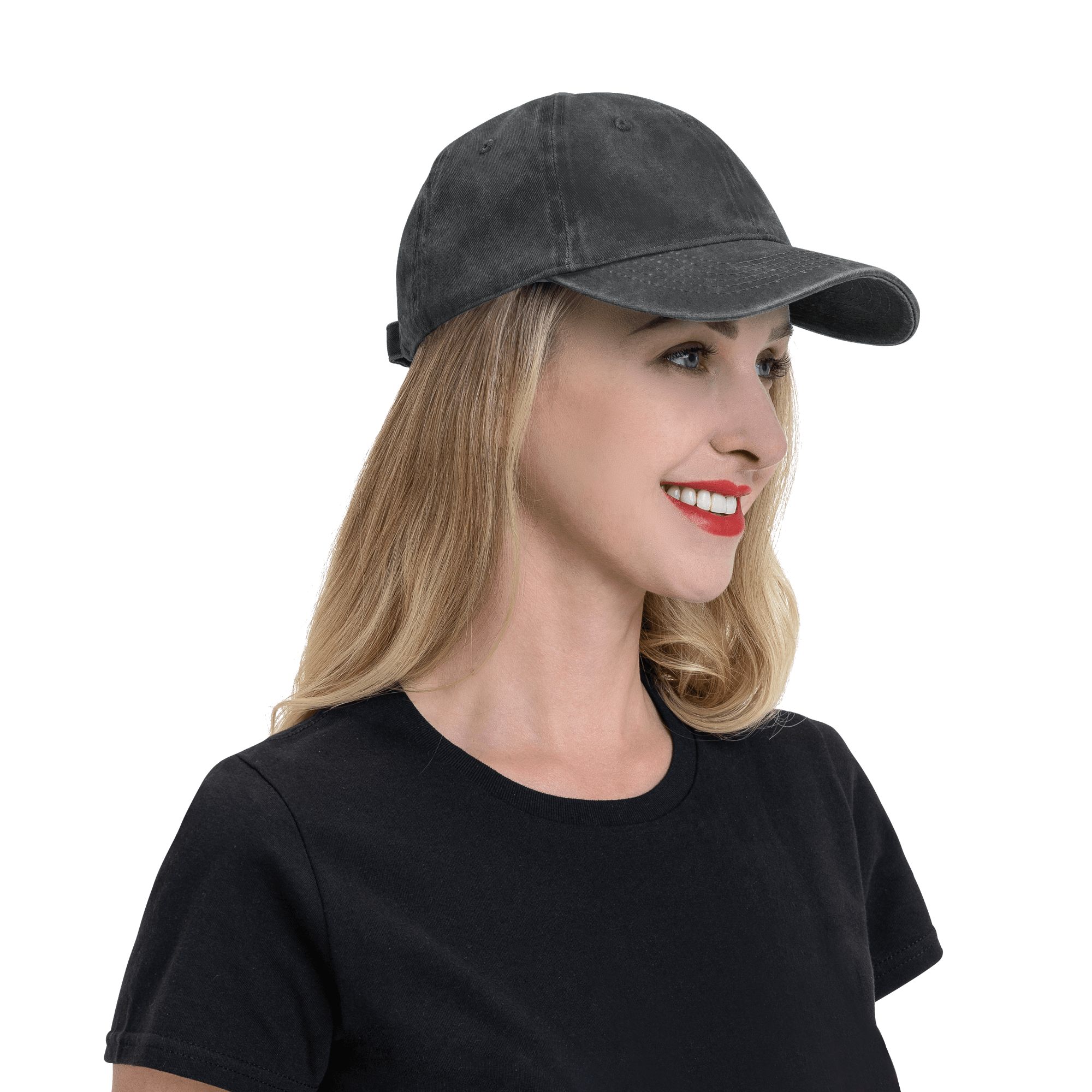 Cross print baseball cap for men and women, versatile for casual wear, sun protection and sun protection, duck tongue cap