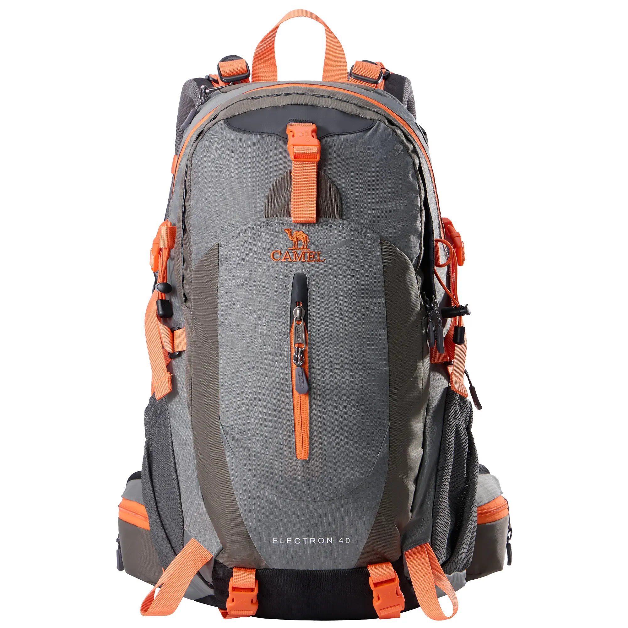 Camel 40L Hiking Backpack for Men and Women – Lightweight Outdoor Travel Bag in Nylon Multicolor