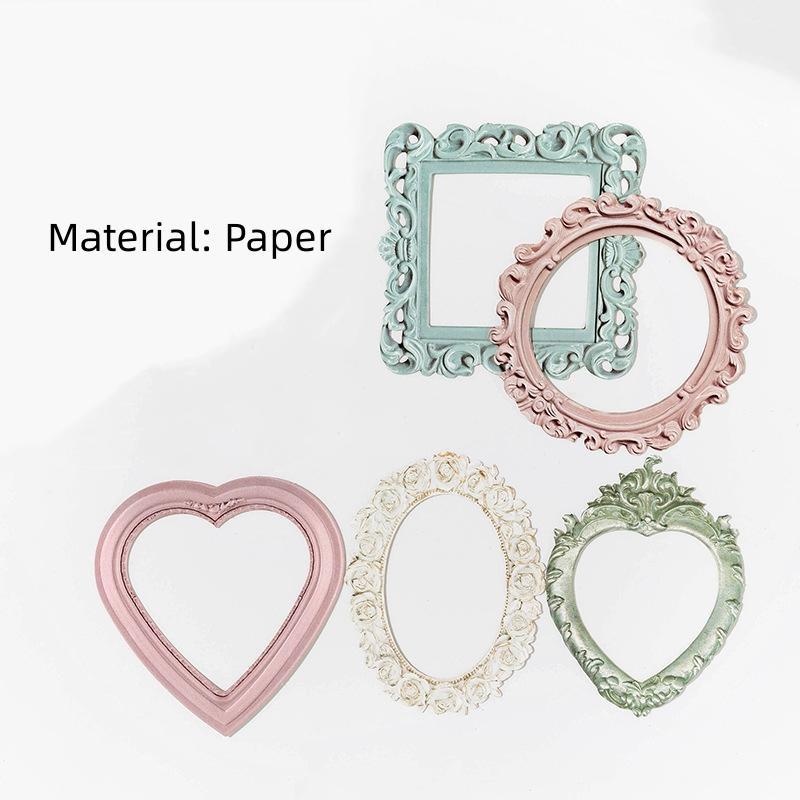 Vintage Paper, 10 Sheets/bag Photo Frame Styling Notebook Scrapbook Border Scrapbooking DIY Collage Decoration Creative Materials