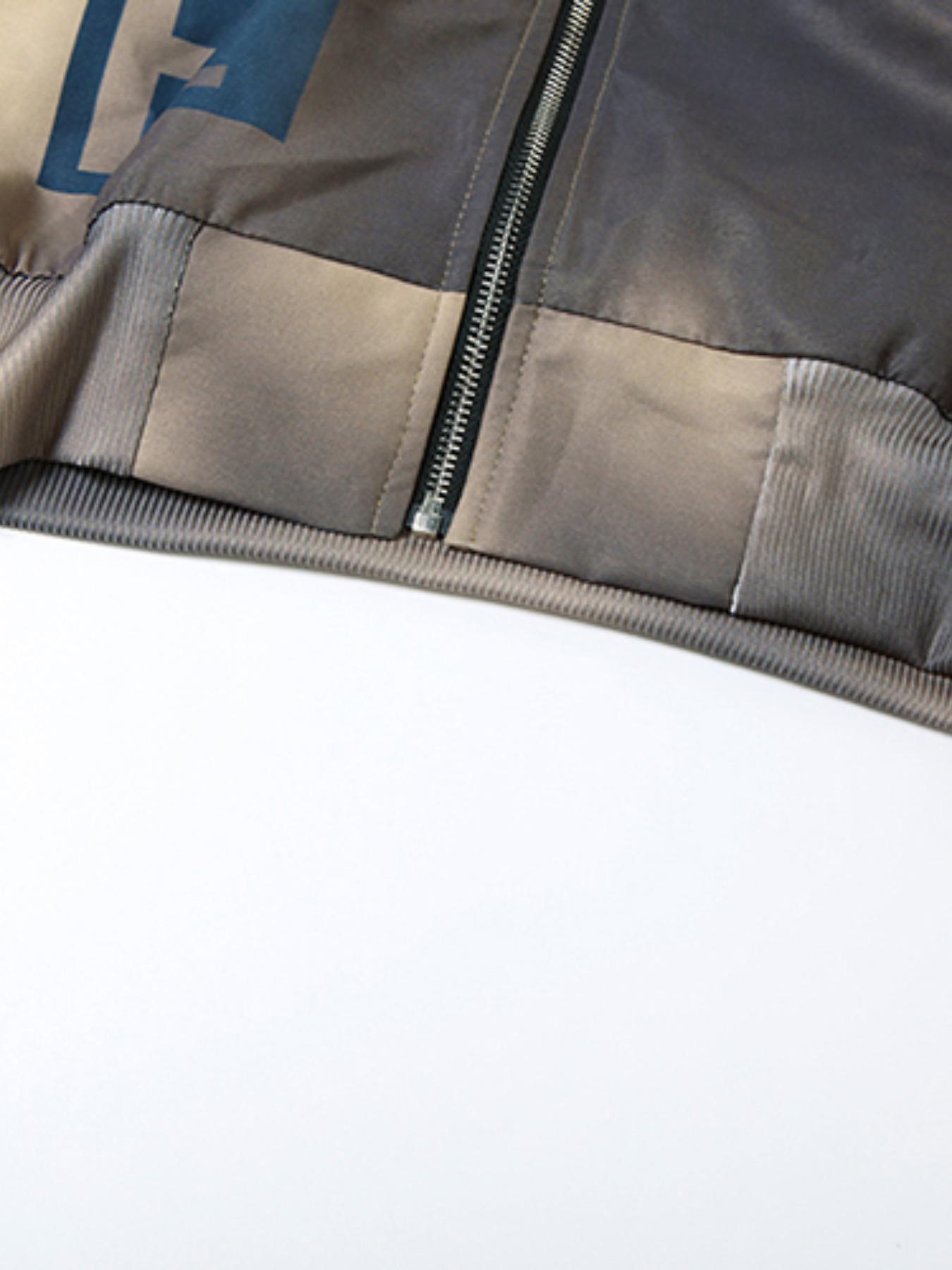 Women's Tie Dye Print Crop Jacket & Elastic Waist Skirt Set, Casual Fashion Drop Shoulder Long Sleeve Outerwear & High Waist Skirt for Daily Outdoor Wear, Two Piece Set Women, Ladies Spring Fall Clothes, Women's 2 Piece Sets