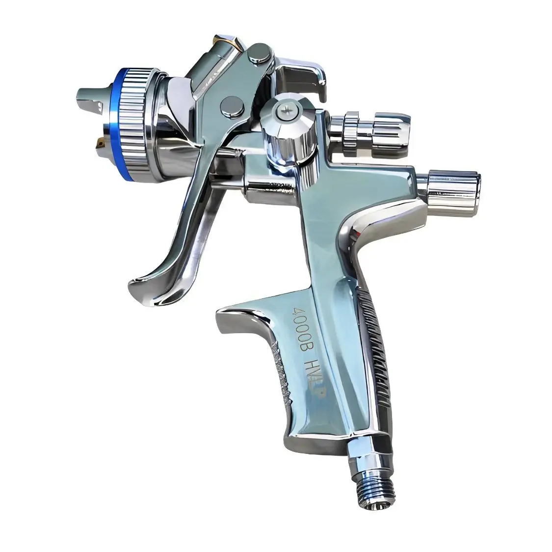 4000b Silver Color Car Paint Spray Gun, Paint Guns Automotive, Efficient Pneumatic Tool, 1.3mm Nozzle, 600ML Paint Pot, Professional and Innovative Spray Gun