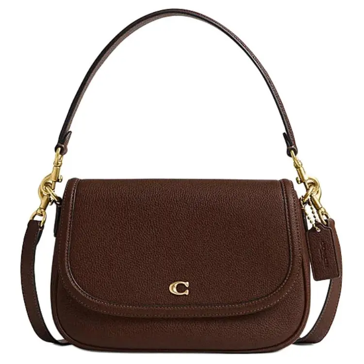 COACH Legacy 26 Leather Handbag for Women – Crossbody and Shoulder Style in Maple Red