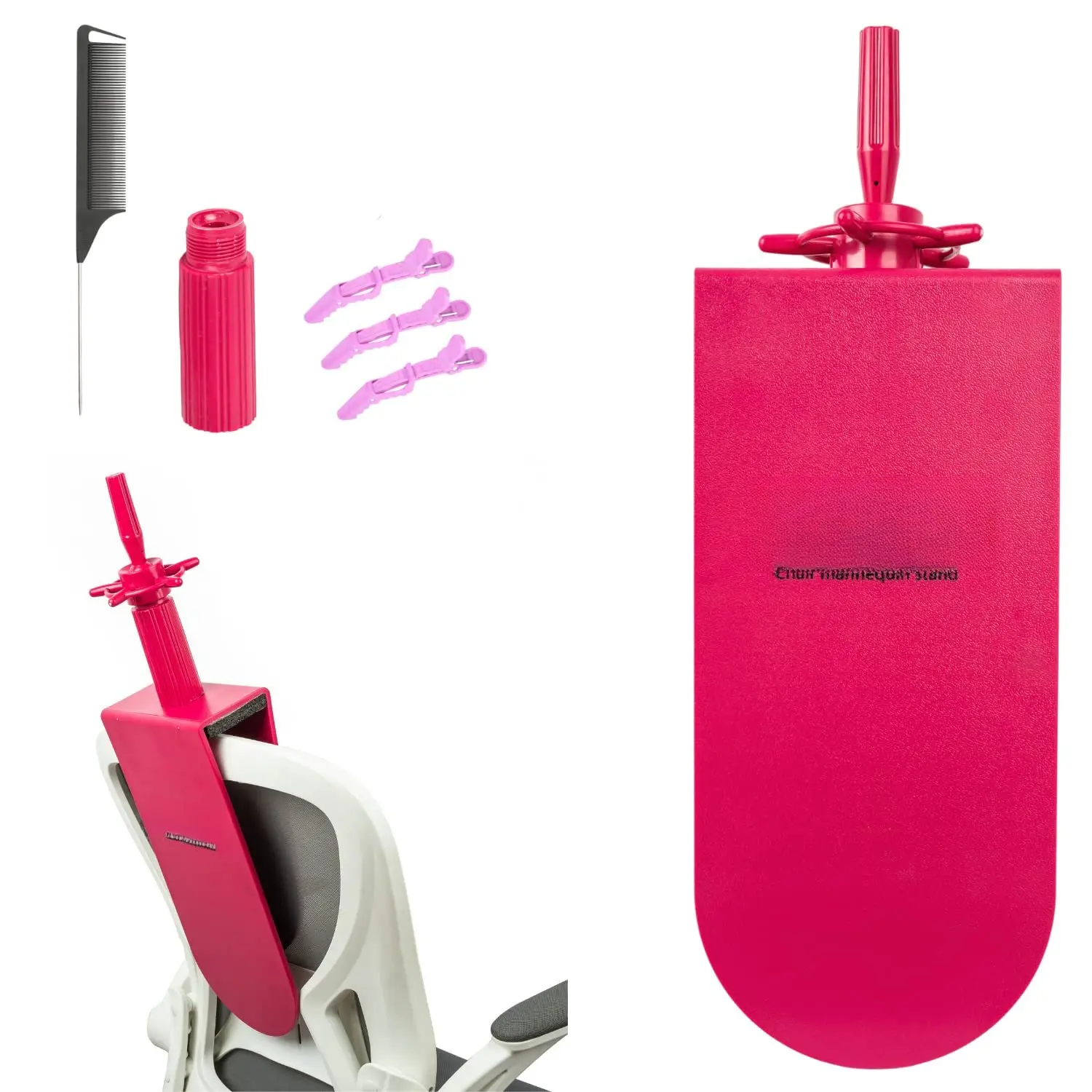 Mannequin  Stand for Chair - 17in Rose Red Styling Stand