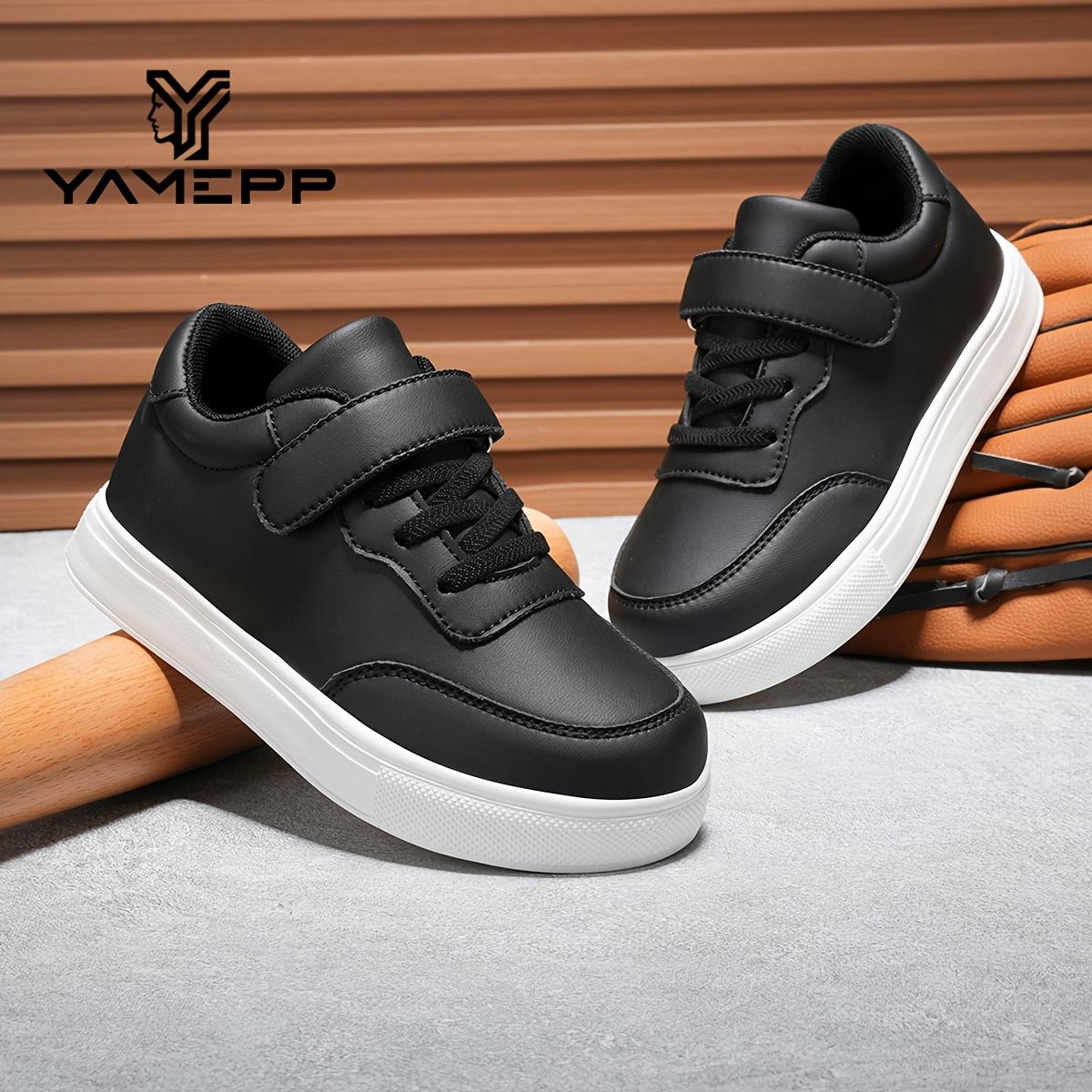 Kids' Comfortable Versatile Casual Shoes |   Soft Sole, Shock Absorption, Non-Running Shoes with Fastener, Suitable Boys and Girls, All-Season, Lightweight and Durable Walking Shoes, Skateboarding Shoes