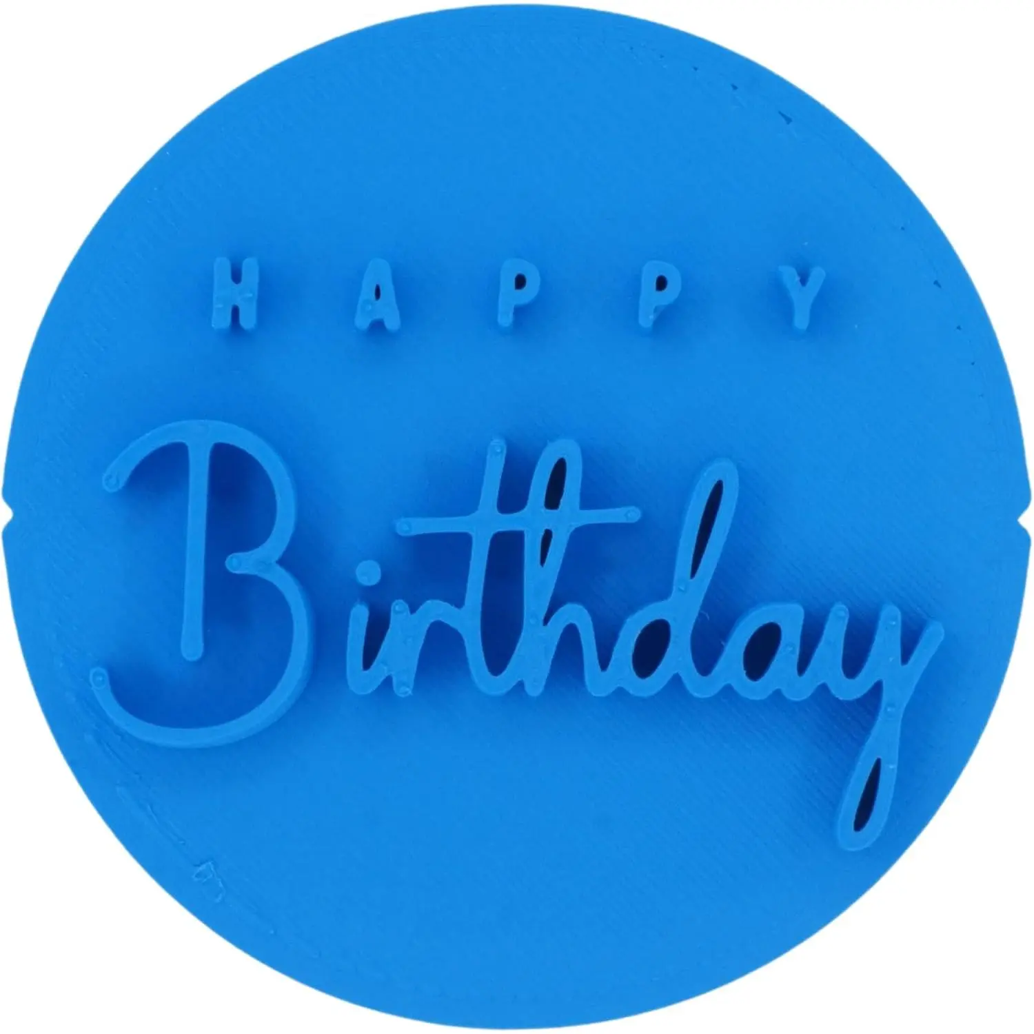 Happy Birthday Embosser/ for Fondant, Icing, Cupcake, Cookie, Cake, Decoration