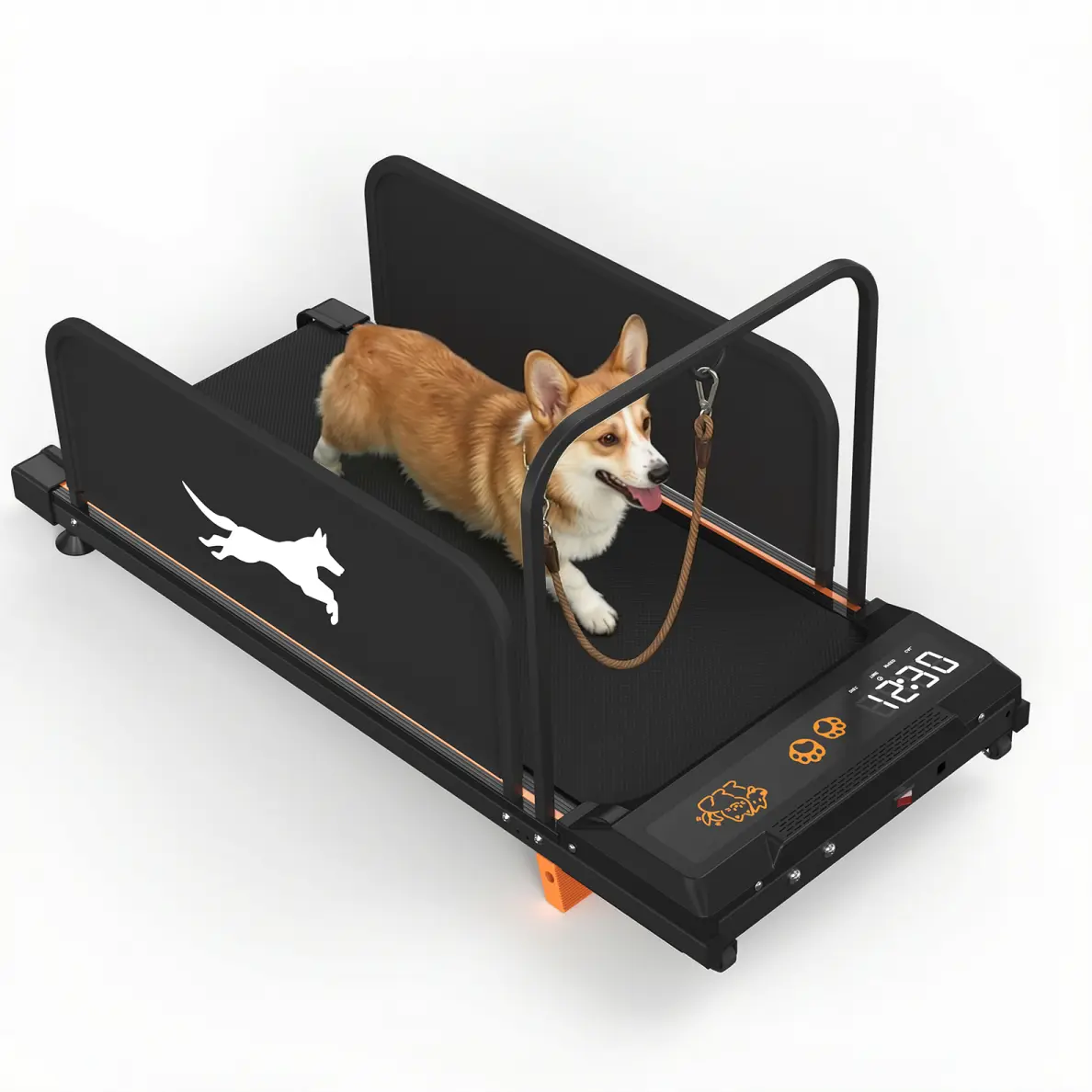 2026 Edition Small Dog Treadmill with Metal Frame - Ultra-Quiet Pet Exercise Machine for Indoor Training, Interactive Running Wheel for Small to Medium Dogs & Cats, Portable & High-Value