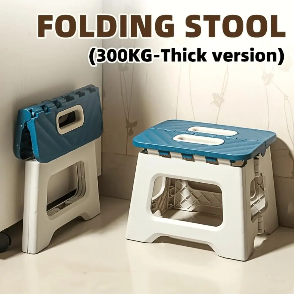 Heavy-Duty Expandable Folding Stool, Foldable Stool, Portable Lightweight Stool for Outdoor Camping, Picnics & Travel, Heavy Weight Capacity, Compact Design