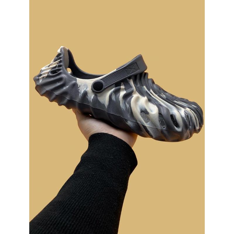 (New)Women's Textured Design Clogs, Casual Comfortable Breathable Clogs for Beach, Fashionable Shoes for Indoor & Outdoor Wear(Gift)11