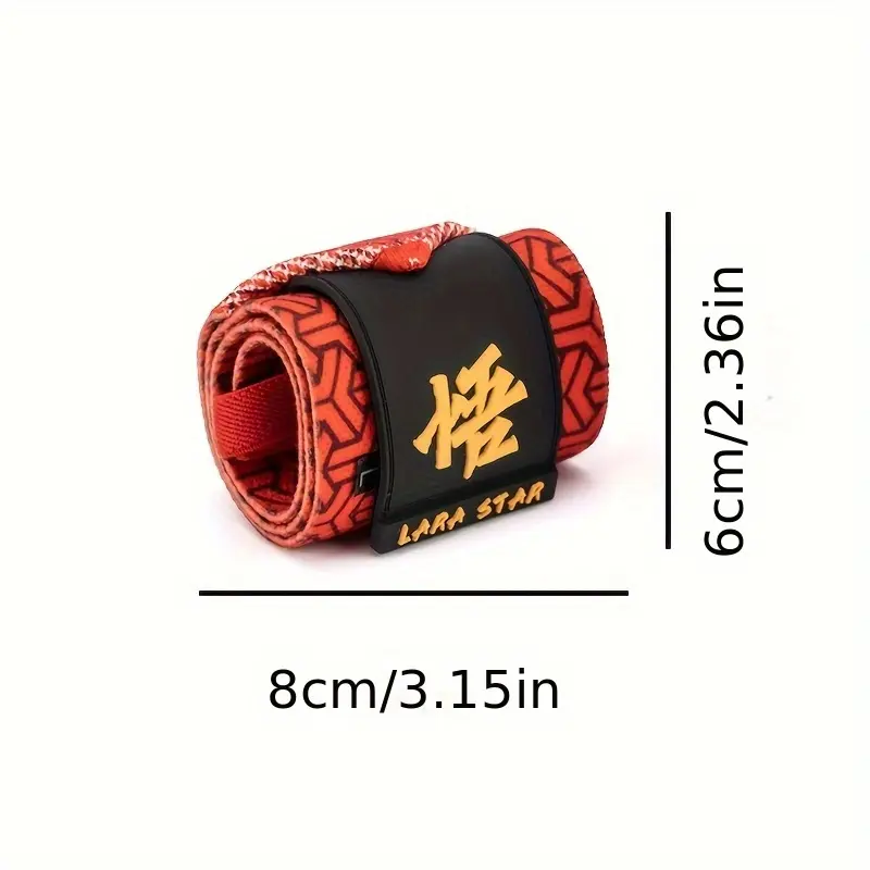 Adjustable Wrist Support Brace Strap for Gym Fitness Strength Training Compression Joint Stability Durable Polyester Decorative Workout Gloves 1 Pair
