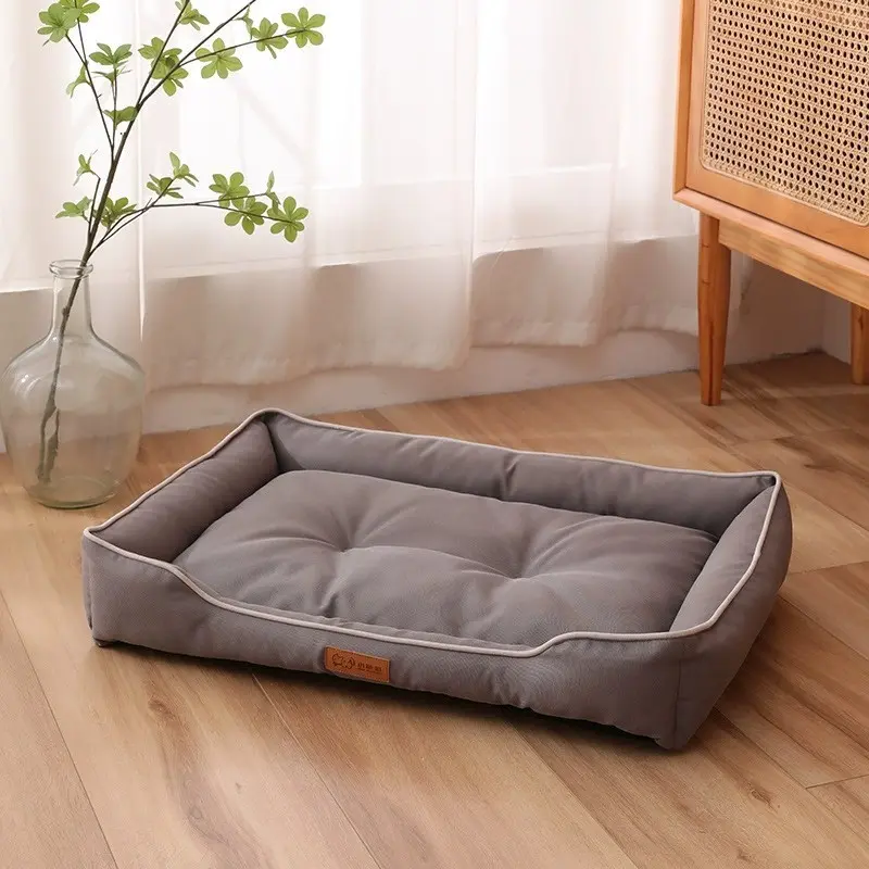 Waterproof Pet Bed for Dogs and Cats, Kitten Bed, Durable Scratch-Resistant, Easy to Clean, Ideal for Resting and Sleeping, All Seasons Use