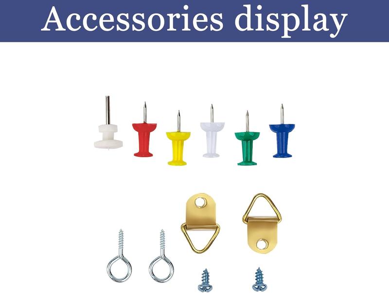 Black Cork Board Bulletin Board, 14.6"X 11" Cork Board, Oak Wood Finish Frame, Wall Mounted Cork Board for Office Home and School(Pins, Eye Bolts, gaskets, Screws) Black Cork Board Bulletin Board, 14.6"X 11" Cork Board, Oak Wood Finish Frame, Wall Mounted Cork Board for Office Home and School(Pins, Eye Bolts, gaskets, Screws)