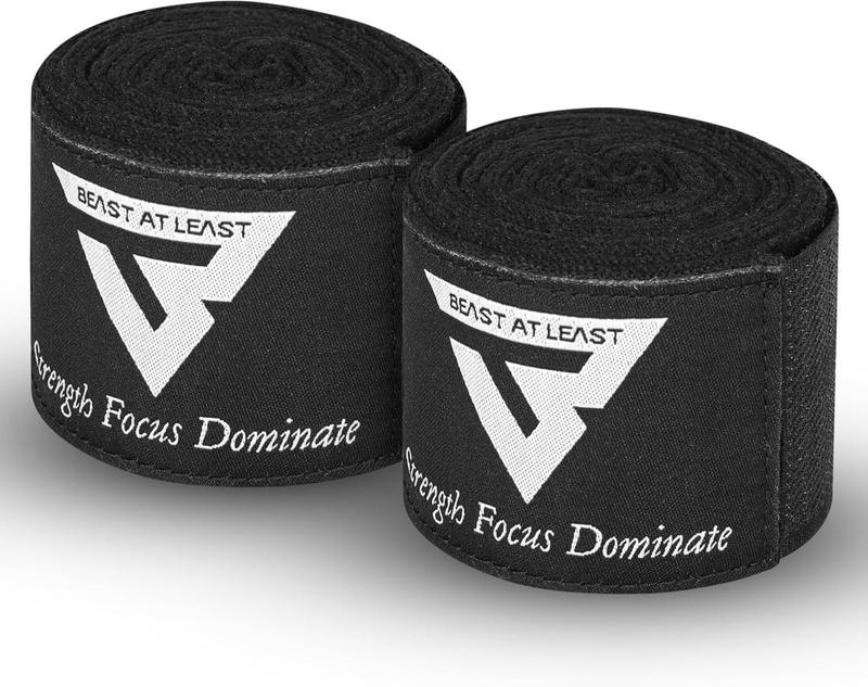 Boxing Hand Wraps, 180 Inches Inner Gloves with Thumb Loop | Elasticated Knuckle Protection for Martial Arts | Soft Under Mitts for Muay Thai, Kickboxing, MMA, Punching Bag Men Women