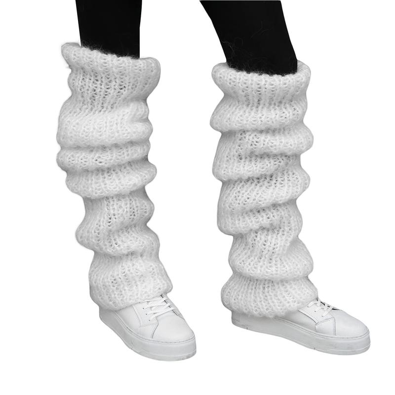 Extra Thick Long Tube Slouch Socks for Women Fashion Casual Y2K Knitted Slouch Socks