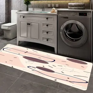 Rug Floor Aesthetic Dark Academia Floor Mat | Anti-Fatigue, Non-Slip Runner for Kitchen & Entryway | Soft Touch, Easy Clean layeredrugs