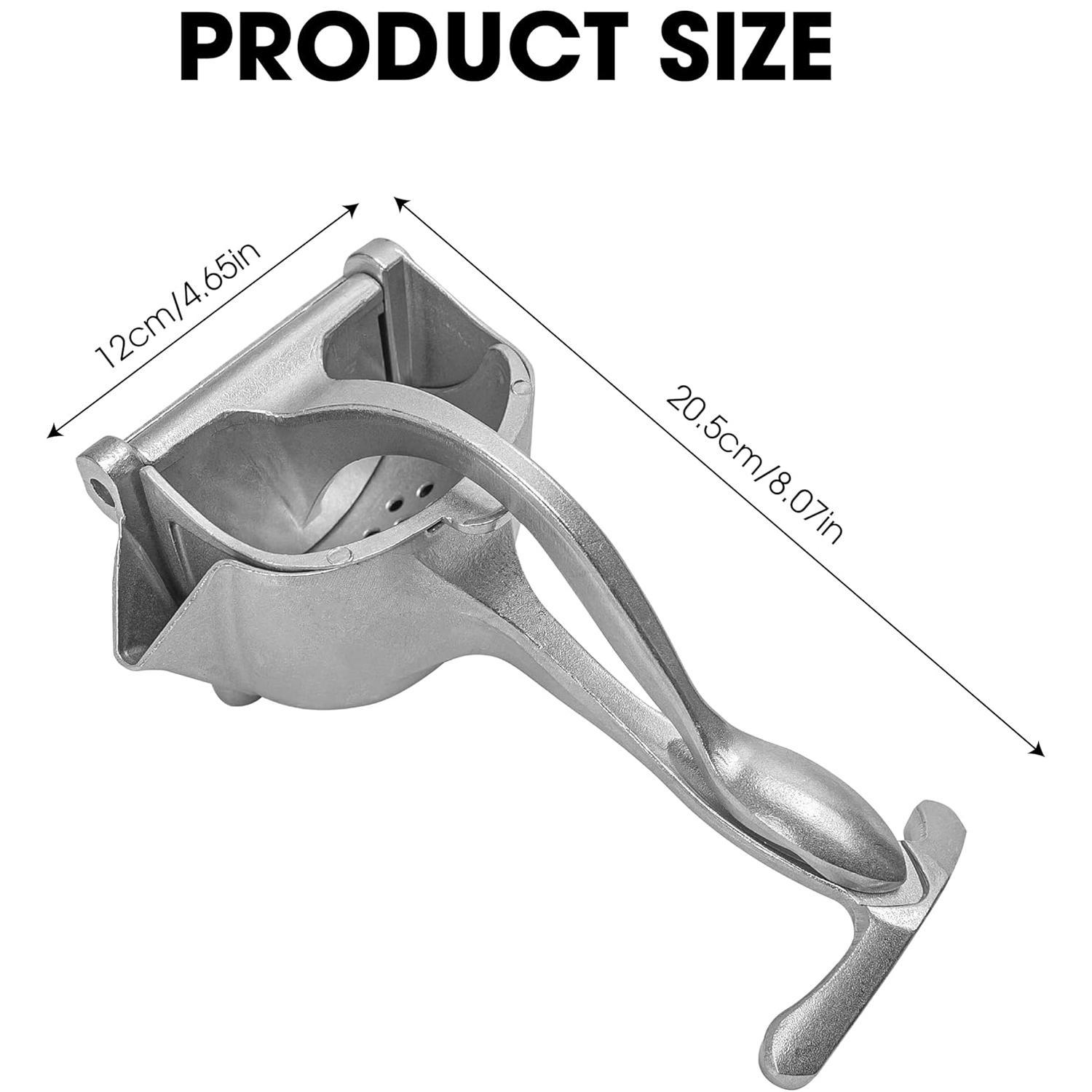 Manual Juicer, Stainless Steel Fruit Juicer, Handheld Juice Squeezer, Lemon and Orange Juice Press, Kitchen Utensils & Gadgets