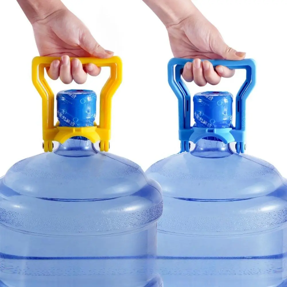 Bucket Lifter Handle Set, 2-Piece Practical Hard Plastic Grips, Sturdy Labor-Saving Gadget for Home & Office Water Jugs, Two Piece Set