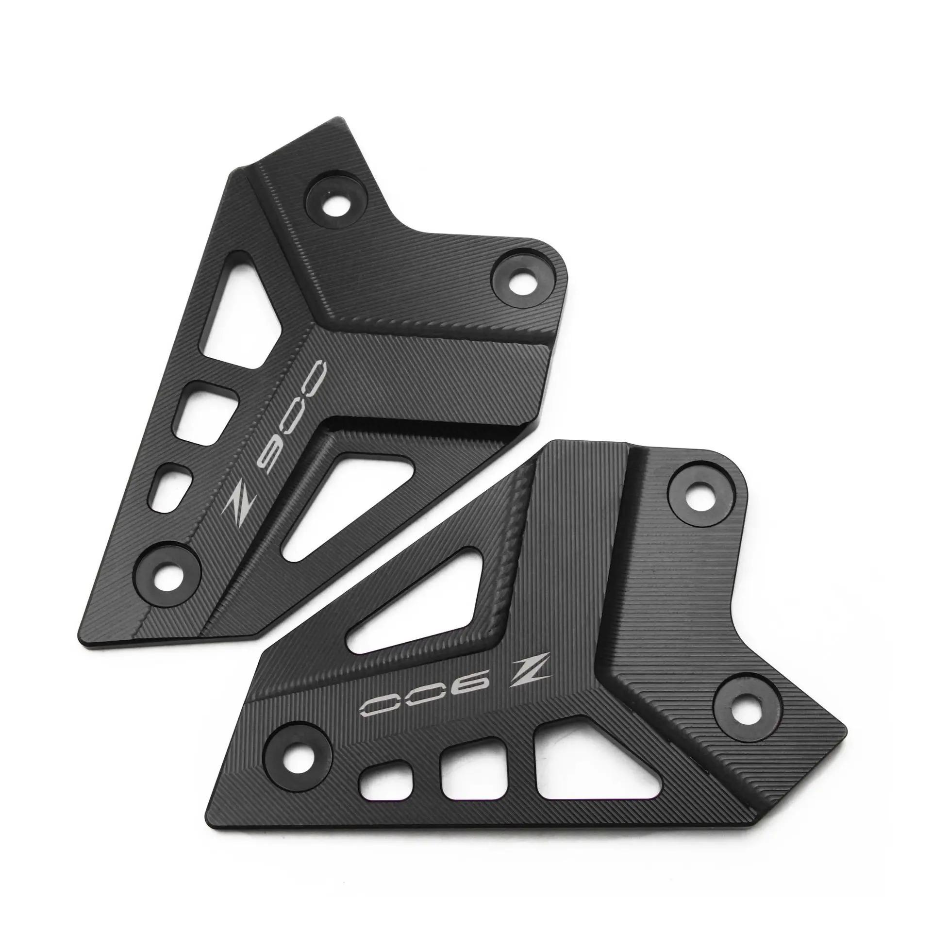 For KAWASAKI Z900 Z 900 Motorcycle Accessories FootPeg Footrest Rear Set Heel Plates Guard Protector