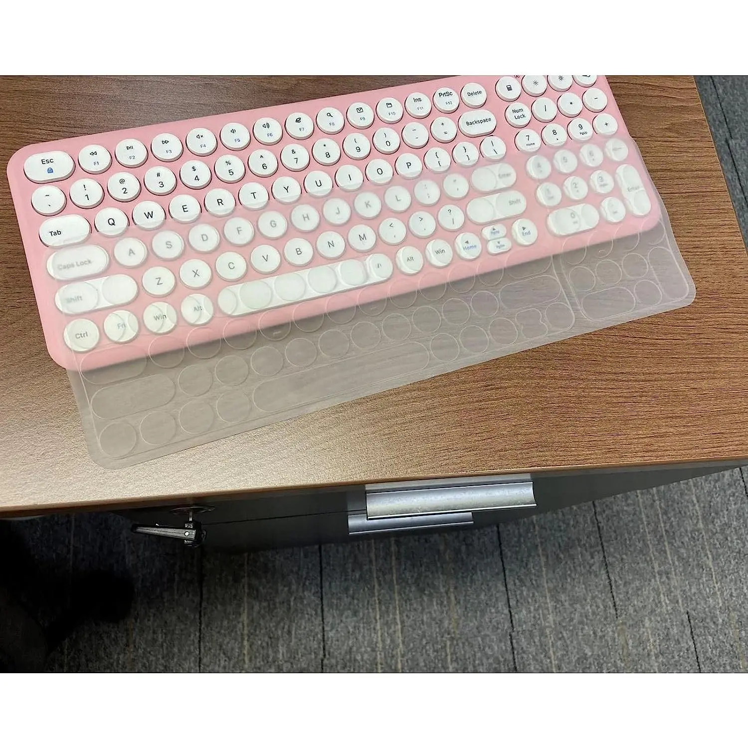Keyboard   Cover Dust-Proof Cover  (Compact Size), Compatible with K101A, K101