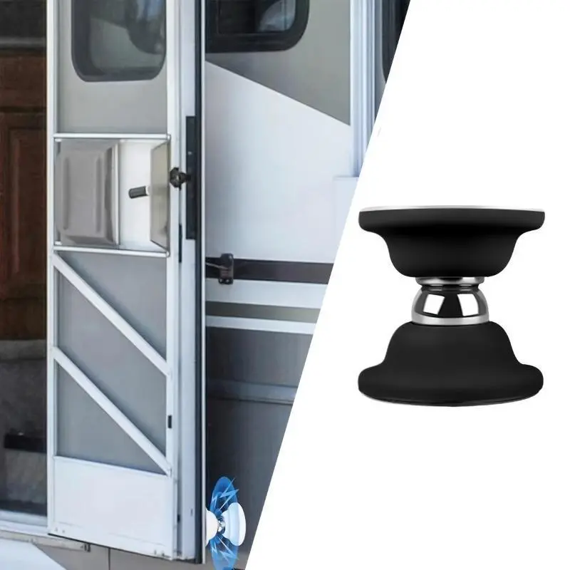 1pc RV Door Holder Magnetic Baggage Door Catch Latch, Door Stopper, No Drilling, Screws For Stronger Mount, Door Mounting, Hold Your Door Open, RV Hardware, RV Accessories