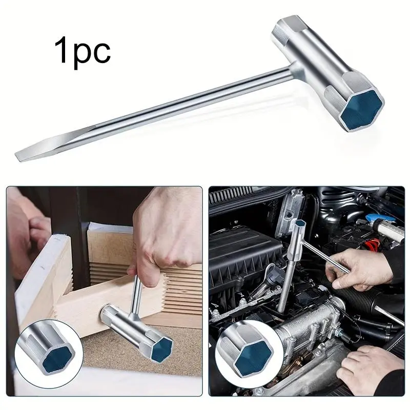 Saw blade wrench set, 13 × 19mm chain saw wrench, spark plug wrench, - compatible with various saws and outdoor tools
