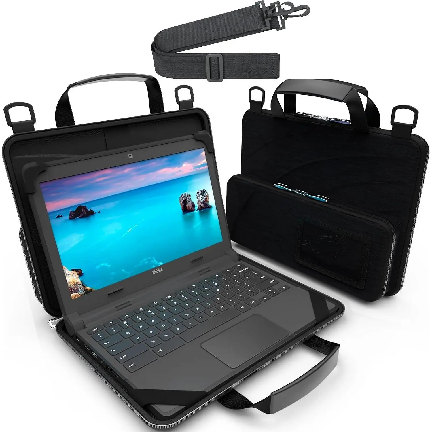13-14 inch Always  Pouch Work In Case For Chromebook and Laptops, Designed For Students, Classrooms, and Business
