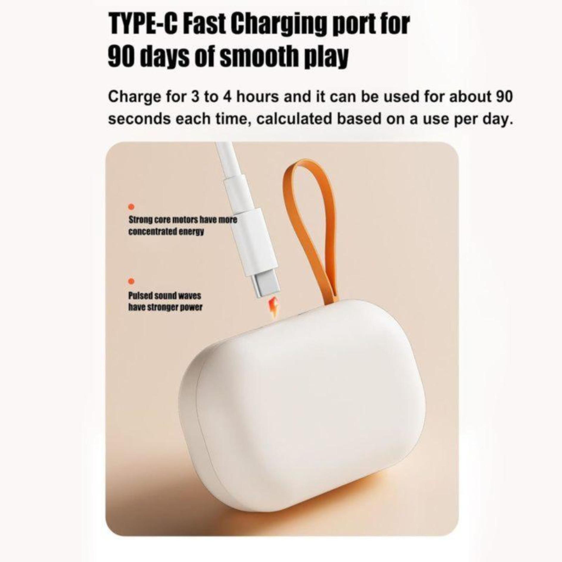 2026 NEW Ultrasonic Rechargeable Contact Lens Cleaner with Vanity Mirror - Portable Case for Hard & Soft Lenses, 2 Cleaning Modes, Daily Deep Cleaning for Travel, Sports, Office, and Home Use