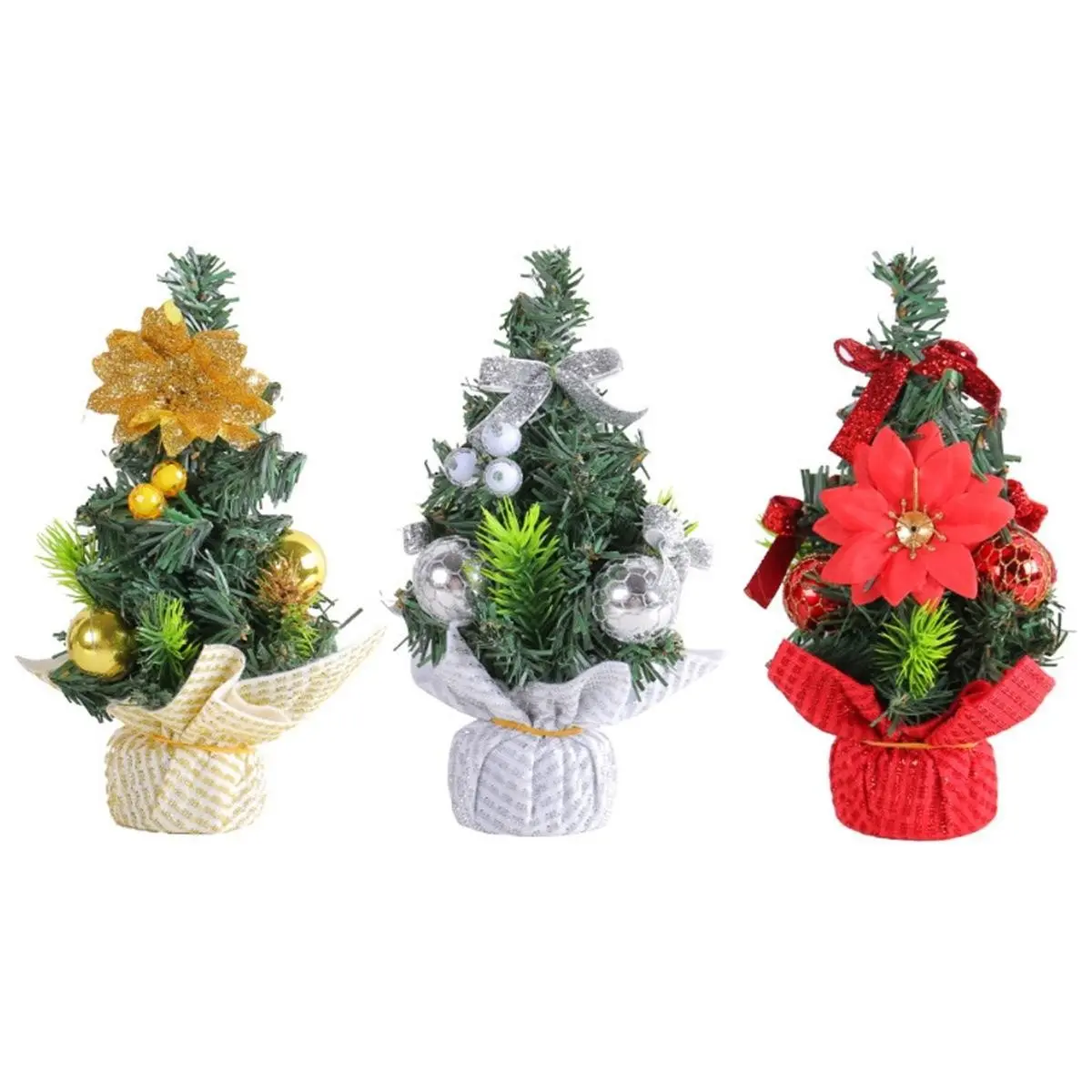 New Christmas Decorations 20cm Mini Small Christmas Tree, Mall Window Desktop Ornament, Small Gift, Christmas Tree Decoration