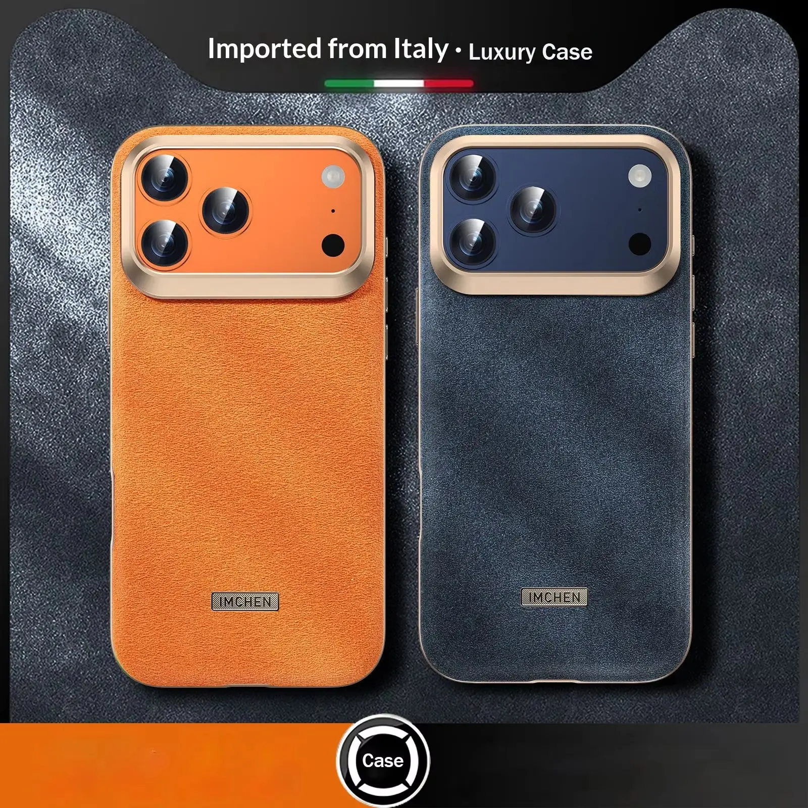 For iPhone 17 Pro Max, Luxury High-end Italian OtterBox Phone Case with Wireless Charging MagSafe, Ultra-Thin Drop Protection