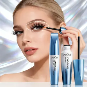 0.34oz Lengthening And Volumizing Essence |   Cooling Mascara |   Waterproof Mascara |   Black Volumizing And Lengthening Mascara |   Slim Mascara Brush |   Long-Lasting And Smudge-Proof, Makeup Effect Lasts, Keeps Perfect Eyelash Style All Day, Perfect G