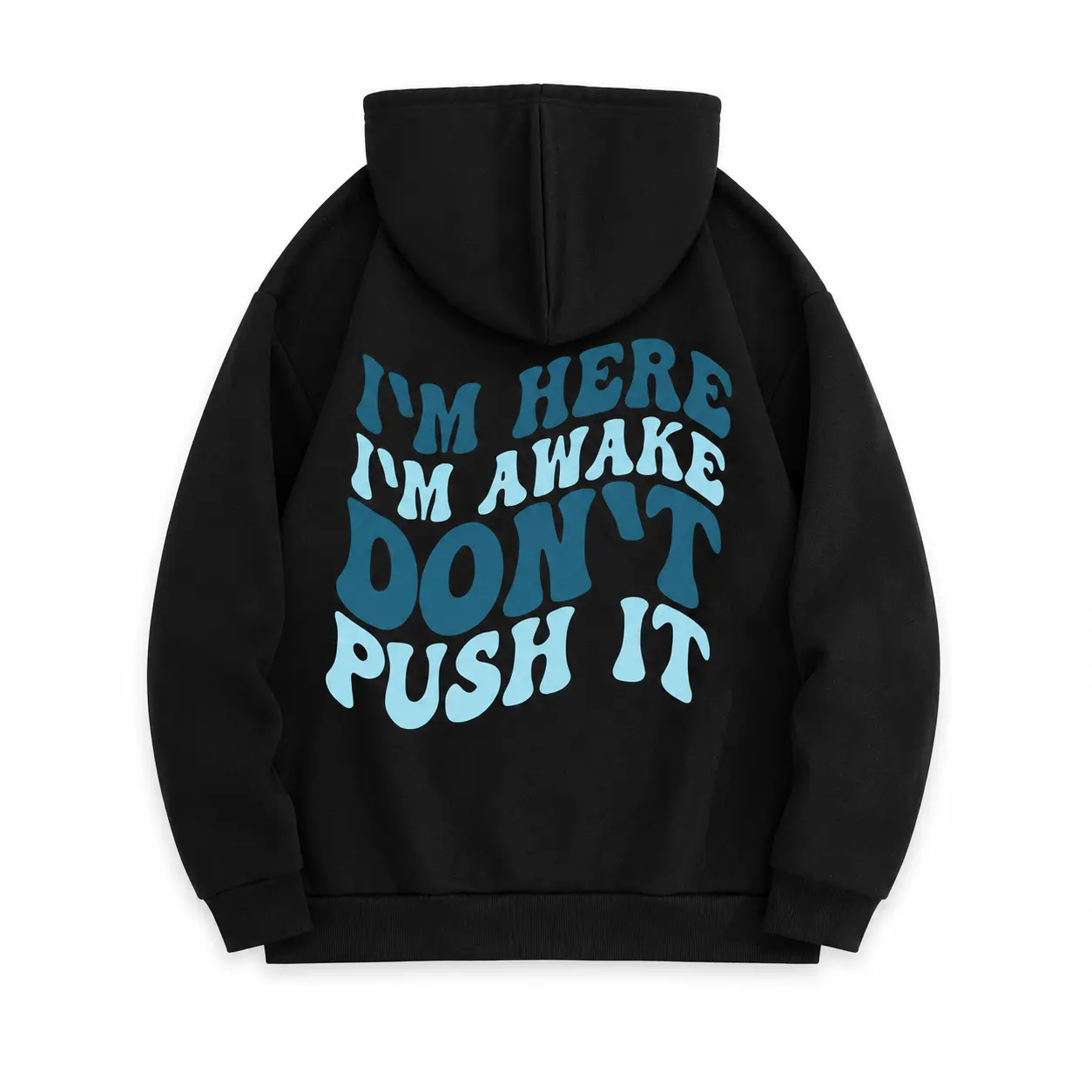 Women's Letter Graphics Long Sleeve Drop-Shoulder Drawstring Hoodie - Soft Kangaroo Pocket Sports Top, Casual Fall-Winter Apparel for Daily Outdoor Use, Tops, Fit, Hoodies For Women, Pullover, Fabric, Sweatshirts, Longsleeves, Graphic Hoodies