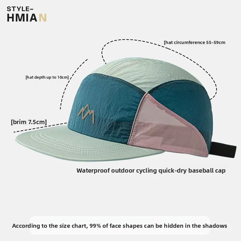 Summer Breathable Athletic Visor Hat Outdoor Running Sun Cap