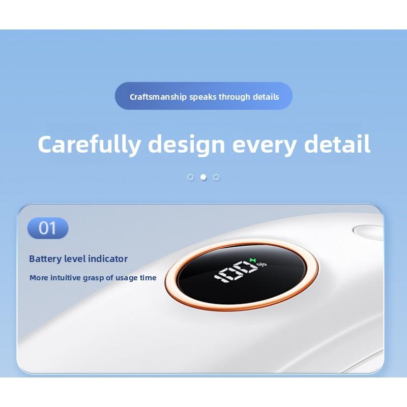 Portable hands-free neck fan with advanced semiconductor cooling technology. Features ice compress function and bladeless design for safe, comfortable cooling. USB rechargeable, lightweight and perfect for outdoor, travel, sports and daily use. Enjoy inst