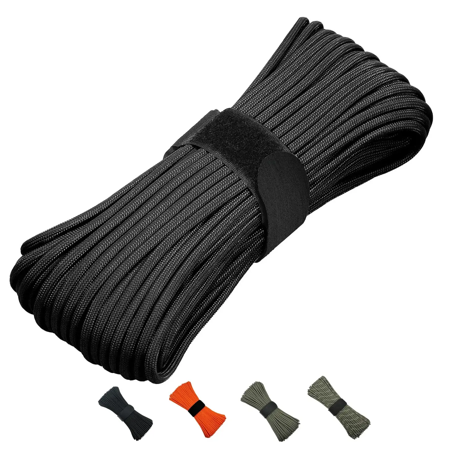 550 Lbs Paracord, 100 Ft, 7 Strand Nylon Rope, Ideal for Survival Gear, Hiking, Camping, Various Outdoor Activities