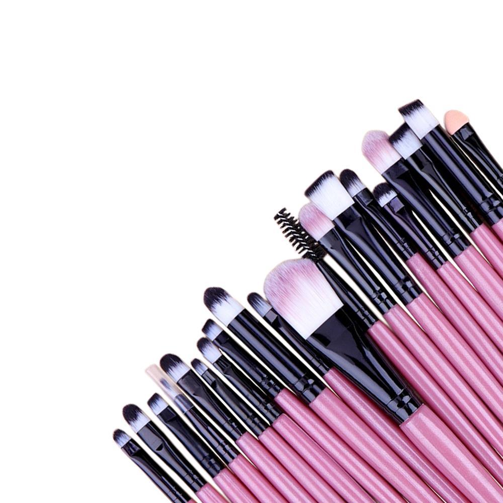 Makeup Brush, 20pcs/set Professional Makeup Brushes for Liquid Foundation, Loose Powder, Concealer, Eye Shadow, Blush, Lip Balm