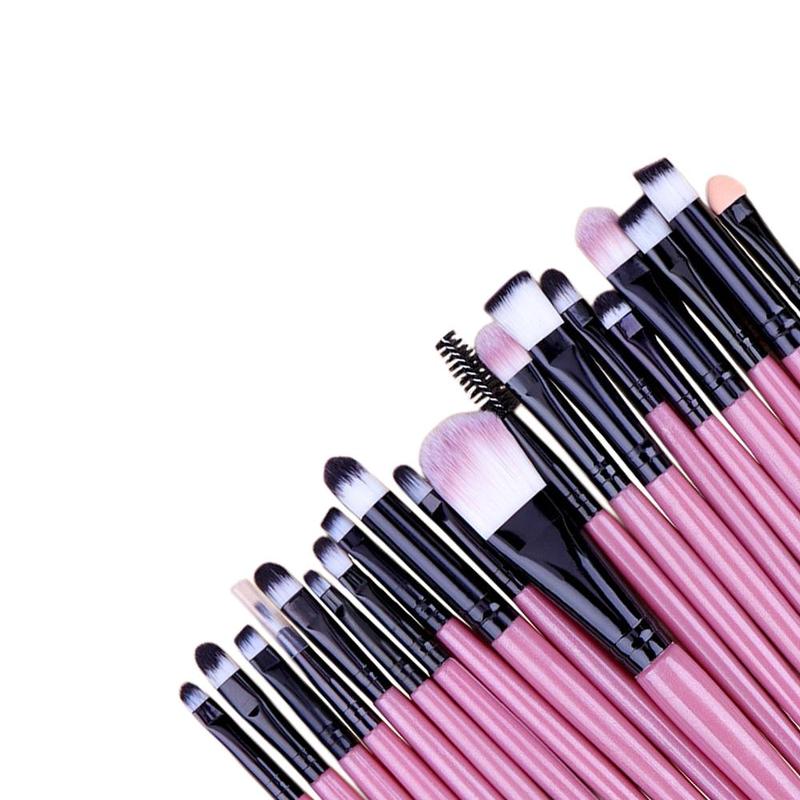 Makeup Brush, 20pcs/set Professional Makeup Brushes for Liquid Foundation, Loose Powder, Concealer, Eye Shadow, Blush, Lip Balm
