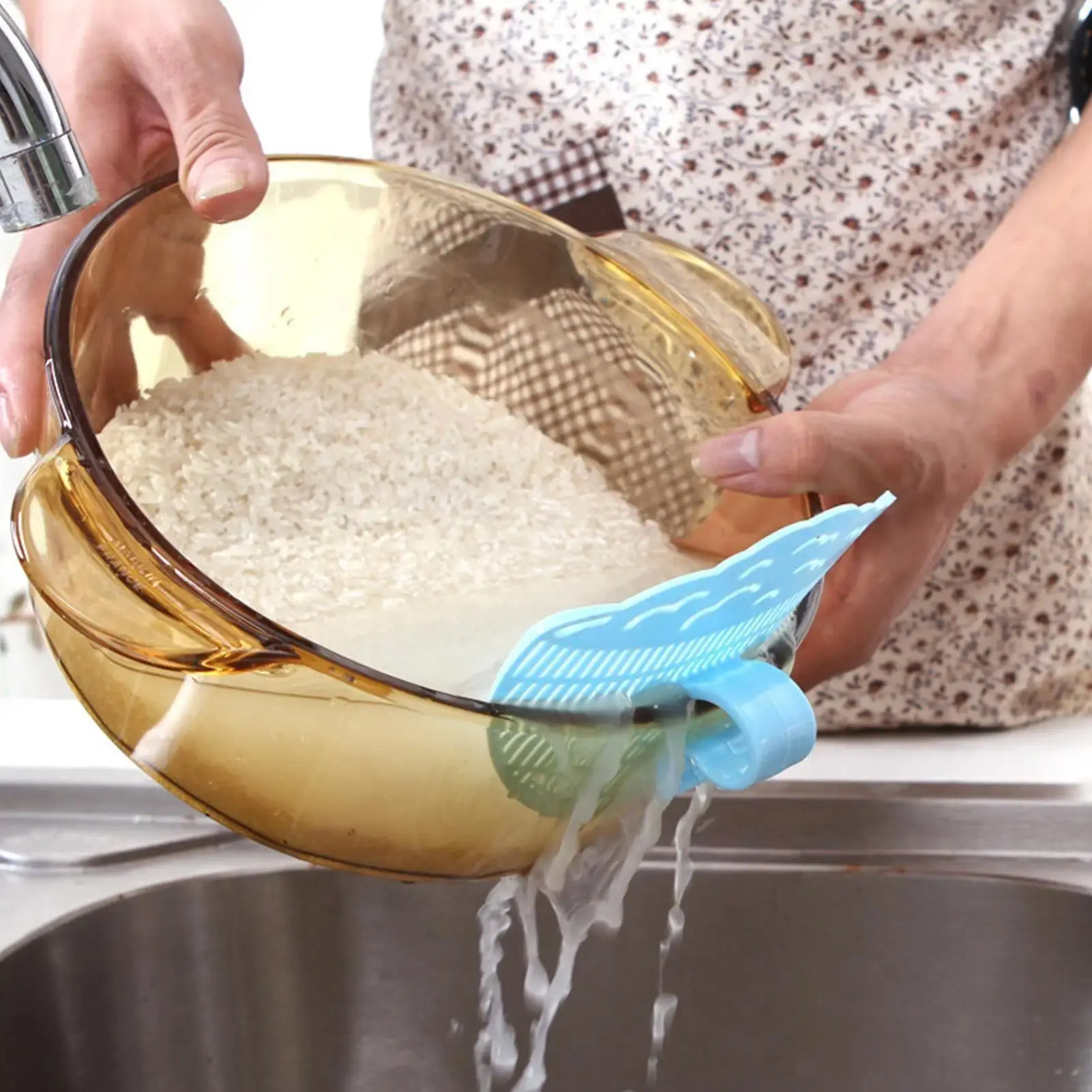Pan Pot Strainer Multifunctional Portable Strainer Pasta Spaghetti Practical Draining Tool Pot Strainer Pan Drainer Kitchen Tool