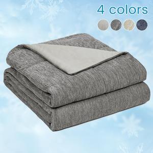 all season cooling warm blanket, 500gsm soft cloud-like lightweight breathable skin-friendly summer blanket, perfect adding layer for sleeping, great decor for couch bed sofa home car, mother's day gifts, bedroom accessories,  cooling blanket