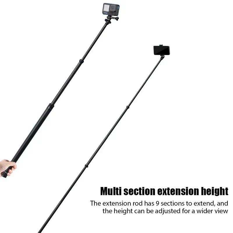 Carbon Fiber Invisible Extended Edition   for Insta360 X3 GO3 Action 4 Accessories 300CM for DJI GoPro   stack pro Compact Magnetic Multifunctional Selfie Stick Waterproof Electric Foot Callus Remover Rotatable Tripod with Remote phone